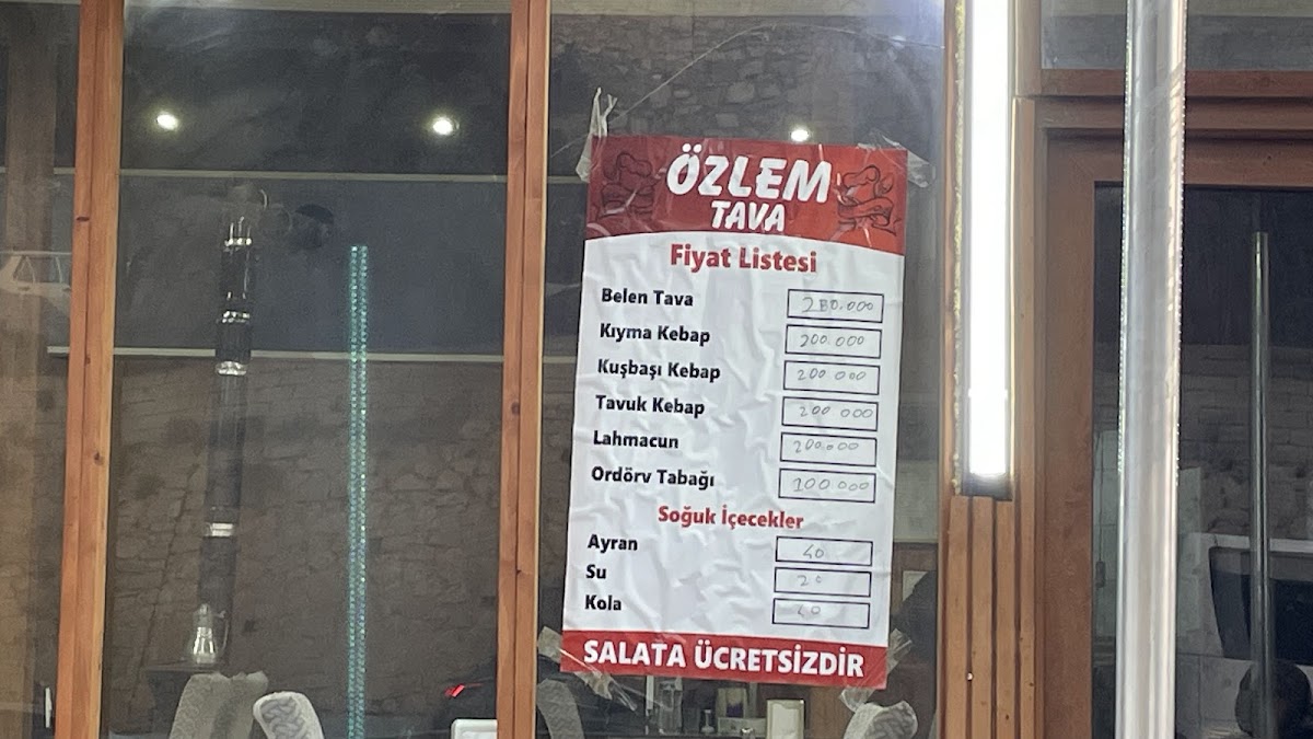 Menu Ozlem Lokantasi-1